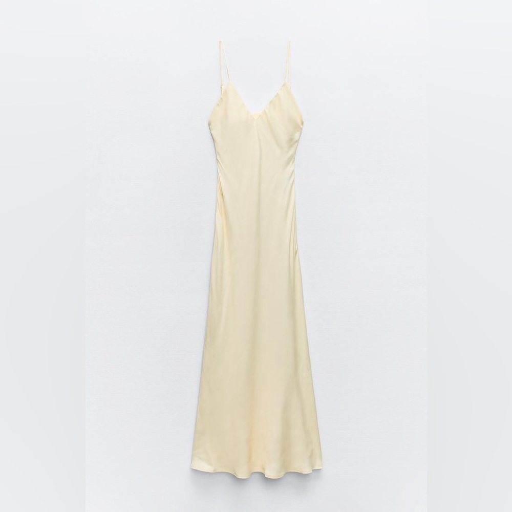 Zara Satin Slip Dress XS - Picture 7 of 11